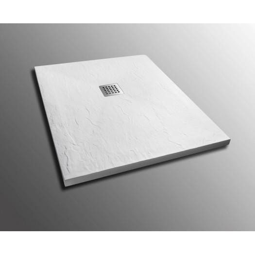 Kupi Tuš kad Slate 110x160 bela / Cena v trgovini Vsebo