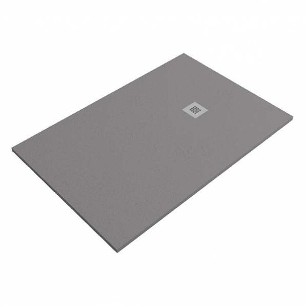 Kupi Tuš kad Slate 110x210 Cement / Cena v trgovini Vsebo
