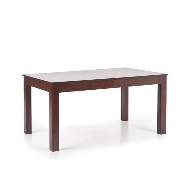 Kupi Raztegljiva miza Seweryn temni oreh 160-300x90 cm / Cena v trgovini Vsebo
