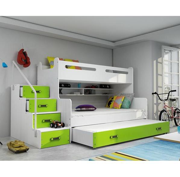 Kupi Pograd Max-3 z dodatnim ležiščem - 120x200 zelena / Cena v trgovini Vsebo