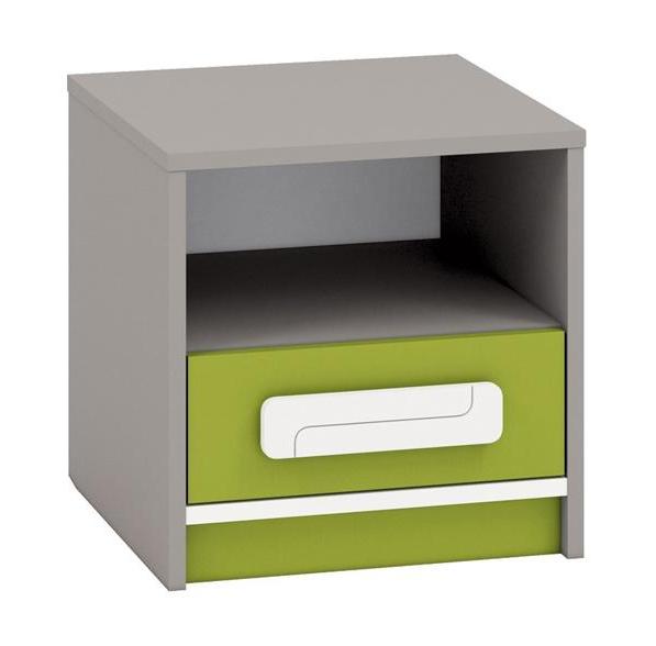 Kupi Nočna omarica IQ 13 - zelena / Cena v trgovini Vsebo