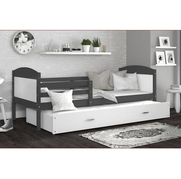 Kupi Postelja z dodatnim ležiščem Mateusz P2 MDF - 90x200 cm / Cena v trgovini Vsebo