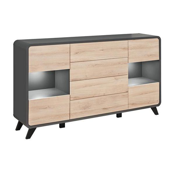 Kupi Komoda Round - LED / Cena v trgovini Vsebo