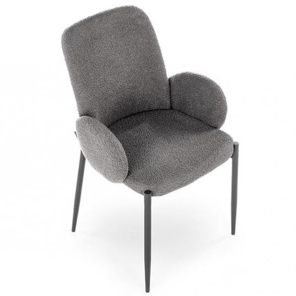 Kupi Jedilniški stol K477 - siv / Cena v trgovini Vsebo