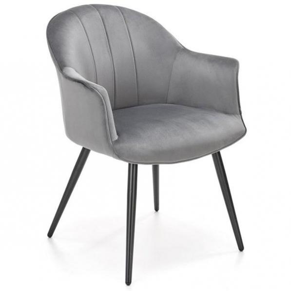 Kupi Jedilniški stol K468 - siv / Cena v trgovini Vsebo