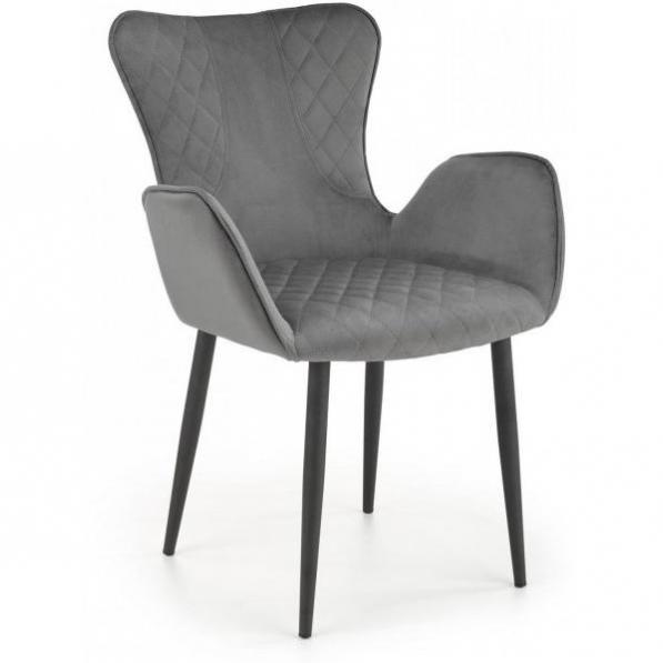 Kupi Jedilniški stol K427 - siv / Cena v trgovini Vsebo