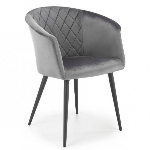 Kupi Jedilniški stol K421 - siv / Cena v trgovini Vsebo