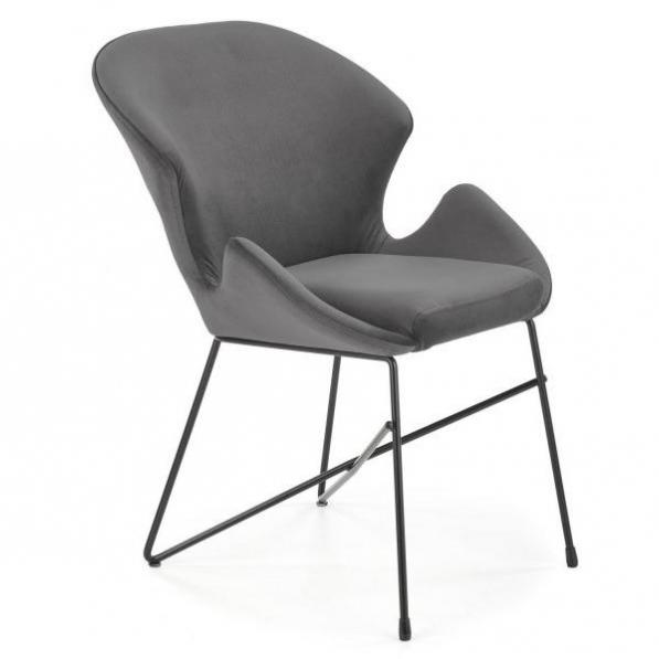 Kupi Jedilniški stol K458 - siv / Cena v trgovini Vsebo