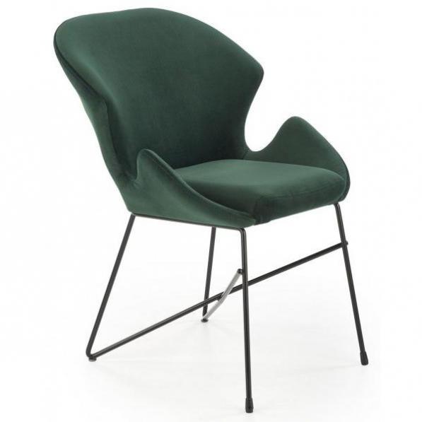 Kupi Jedilniški stol K458 - temno zelen / Cena v trgovini Vsebo