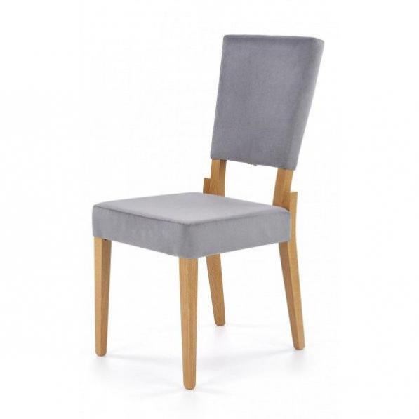 Kupi Jedilniški stol Sorbus - medeni hrast/siv / Cena v trgovini Vsebo