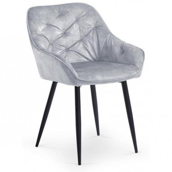 Kupi Jedilniški stol K418 - siv / Cena v trgovini Vsebo