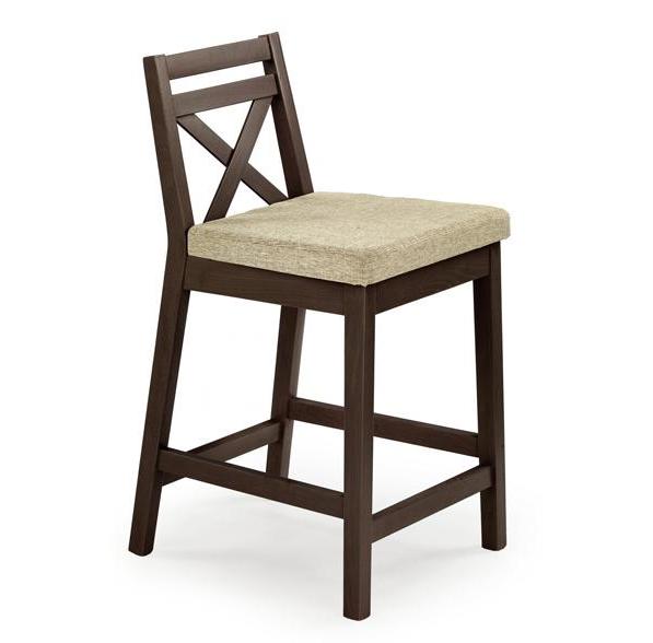 Kupi Barski stol Borys - temni oreh/Vila 2 / Cena v trgovini Vsebo