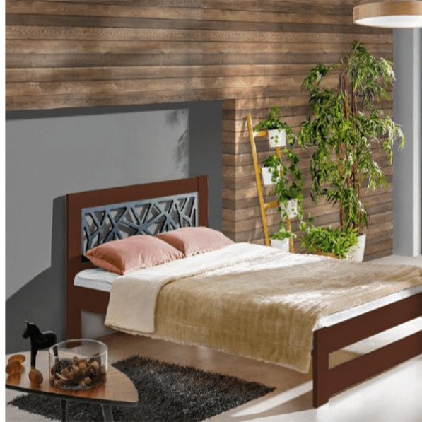 Kupi Postelja Kosma 140x200 cm - oreh / Cena v trgovini Vsebo