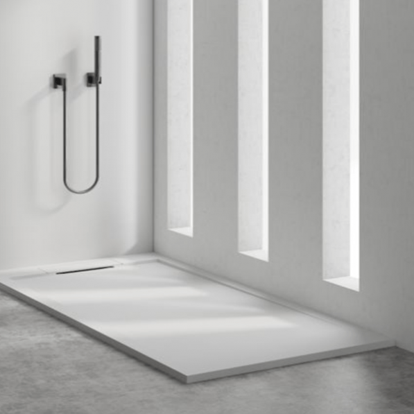 Kupi Tuš kad Stone 90x110 bela / Cena v trgovini Vsebo