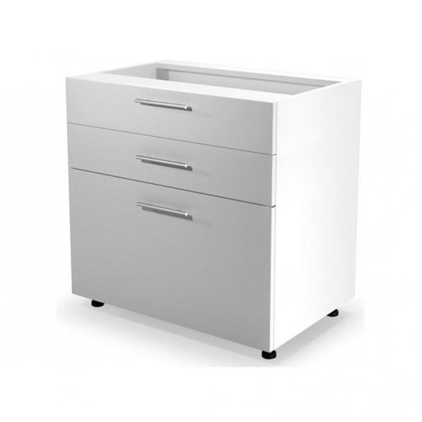 Kupi Spodnja kuhinjska omarica Vento DS3-80/82 - bela / Cena v trgovini Vsebo