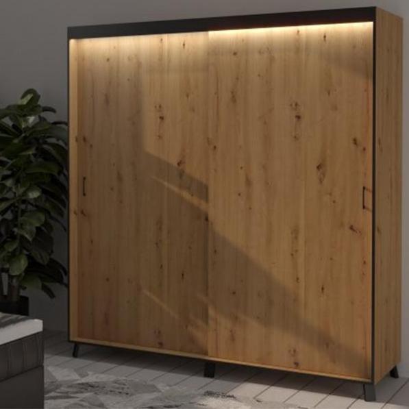 Kupi Garderobna omara Bergamo 200 LED / Cena v trgovini Vsebo