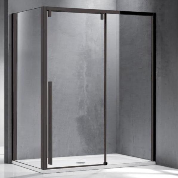 Kupi Tuš kabina Santorini 500 Nero - 90x140 / Cena v trgovini Vsebo