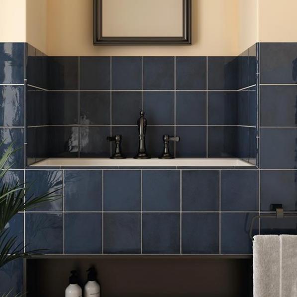 Kupi Village Royal Blue Gloss 13,2x13,2 / Cena v trgovini Vsebo