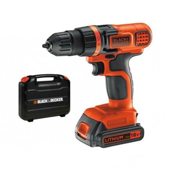 Kupi Vrtalnik/vijačnik 18 V Black&Decker / Cena v trgovini Vsebo