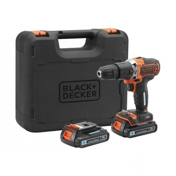 Kupi Udarni vrtalnik/vijačnik 18 V Black&Decker (smart tech) / Cena v trgovini Vsebo