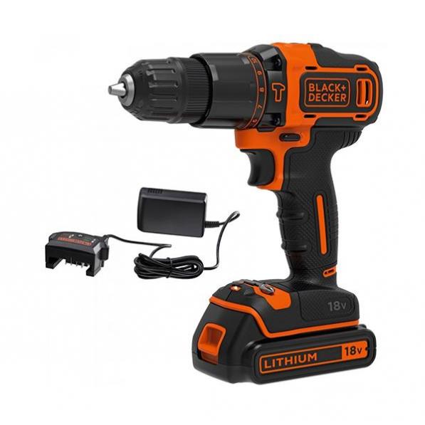 Kupi Udarni vrtalnik 18 V  Black&Decker  / Cena v trgovini Vsebo