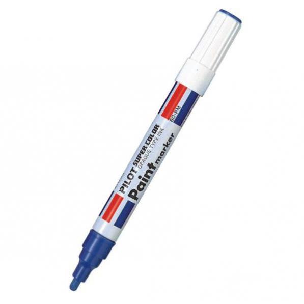 Kupi Pilot Paint Marker vodoobstojni, moder SC-PM-L, 12 kom / Cena v trgovini Vsebo