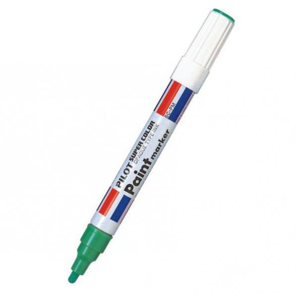Kupi Pilot Paint Marker vodoobstojni, zelen SC-PM-G, 12 kom / Cena v trgovini Vsebo