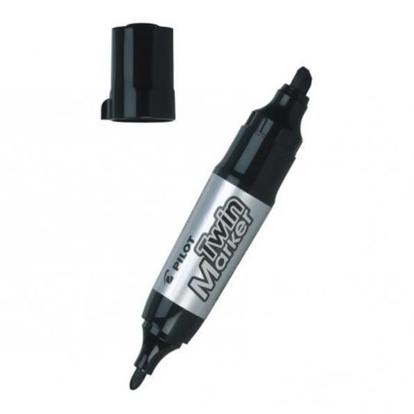 Kupi Pilot Marker TWIN JUMBO črn MFN-15FB-B, 10 kom / Cena v trgovini Vsebo