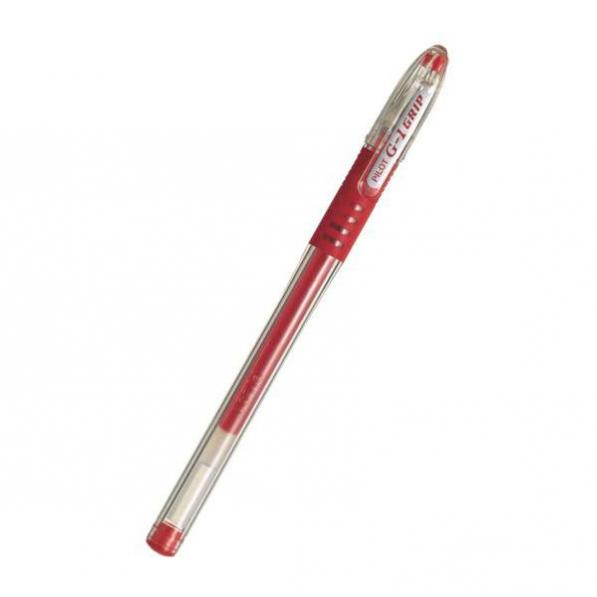 Kupi Pilot Gel roler G-1 GRIP 0,5 rdeč BLGP-G1-5-R, 12 kom / Cena v trgovini Vsebo