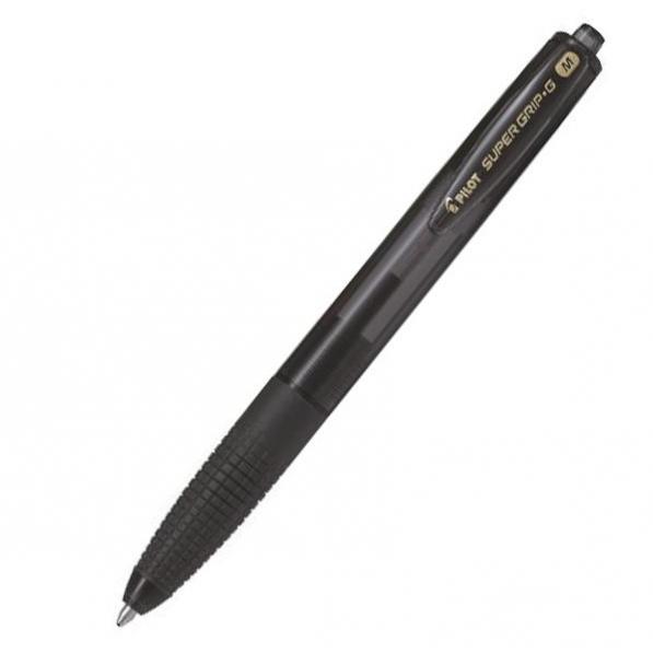 Kupi Pilot Kemični svinčnik Super Grip G M, črn BPGG-8R-M-B, 12 kom / Cena v trgovini Vsebo