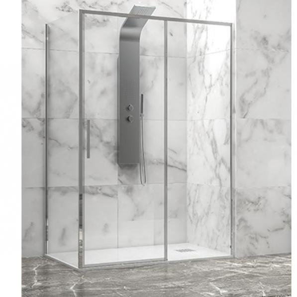 Kupi Tuš kabina Lea 400 krom 70x140 / Cena v trgovini Vsebo