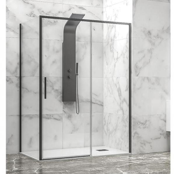 Kupi Tuš kabina Lea 400 Nero 80x110 / Cena v trgovini Vsebo