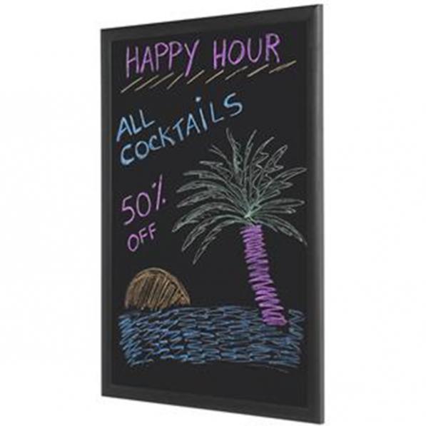 Kupi Bi-Office Tabla črna stenska 45 x 60 cm / Cena v trgovini Vsebo