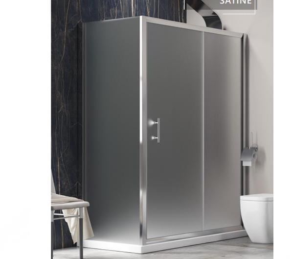 Kupi Tuš kabina Flora 500 Satin 100x130 / Cena v trgovini Vsebo