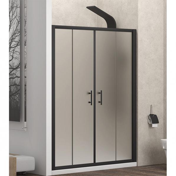 Kupi Tuš vrata Flora 600 Nero Satin 200x190 / Cena v trgovini Vsebo