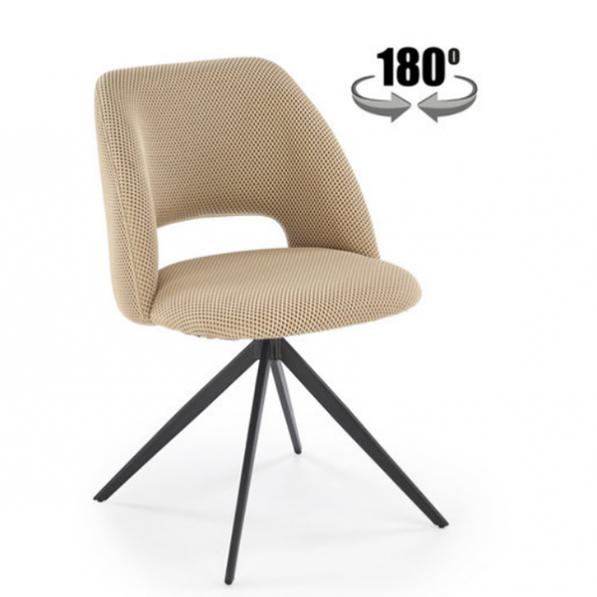 Kupi Jedilniški stol K546 s funkcijo vrtenja - bež / Cena v trgovini Vsebo