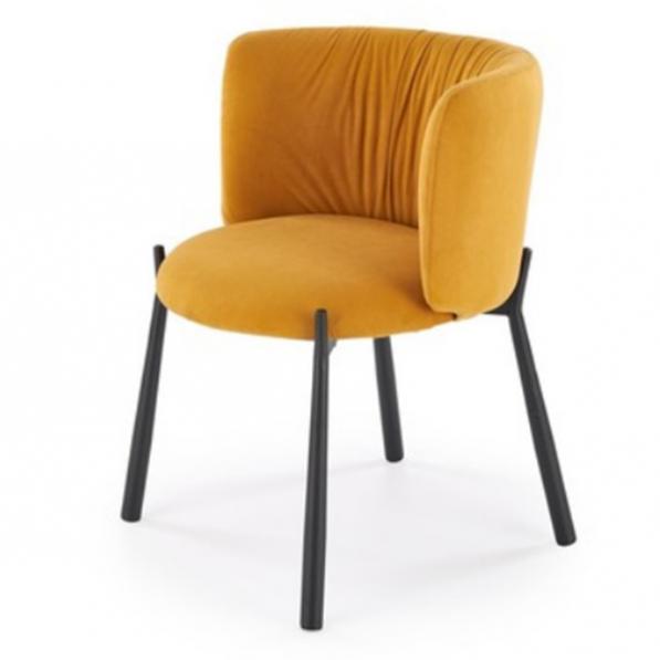 Kupi Jedilniški stol K531 - gorčica / Cena v trgovini Vsebo