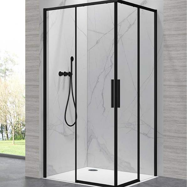 Kupi Tuš kabina Lea 100 Nero 90x100 / Cena v trgovini Vsebo