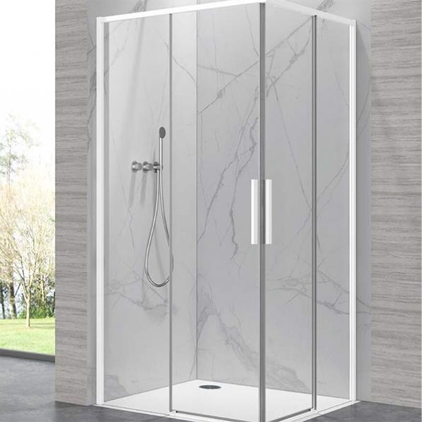 Kupi Tuš kabina Lea 100 White 80x100 / Cena v trgovini Vsebo