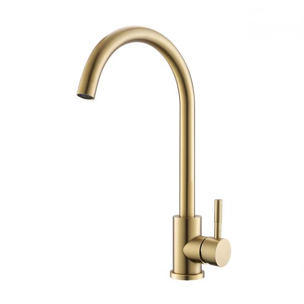 Kupi Kuhinjska armatura Inox Visoka J Gold / Cena v trgovini Vsebo