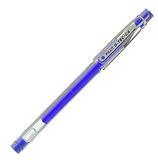 Kupi Pilot Gel roler G-TEC-C4, moder (0,2mm) BL-GC4-L, 12 kom / Cena v trgovini Vsebo
