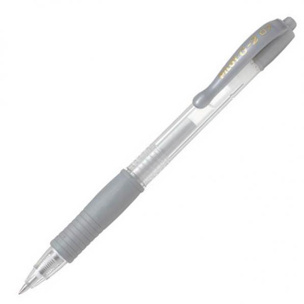 Kupi Pilot Gel roler G-2 0,7 metallic srebrn BL-G2-7M-SI, 12 kom / Cena v trgovini Vsebo