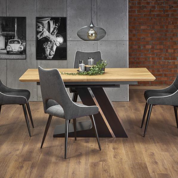 Kupi Raztegljiva miza Ferguson 160-220x90 cm / Cena v trgovini Vsebo