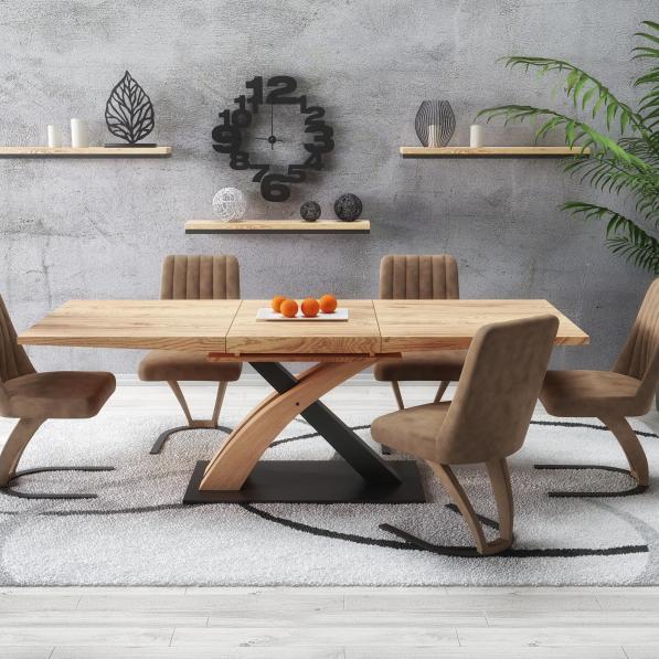 Kupi Raztegljiva miza Sandor 3 160-220x90 cm / Cena v trgovini Vsebo