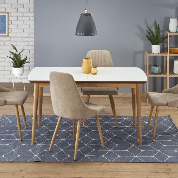 Kupi Raztegljiva miza Bradley 140-185x80 cm / Cena v trgovini Vsebo