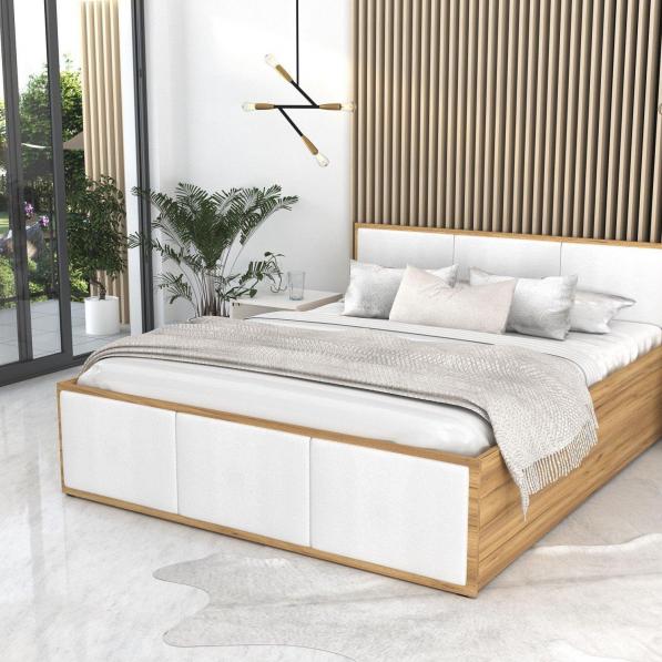 Kupi Postelja Panama tapecirana plus - 160x200 cm - craft / Cena v trgovini Vsebo