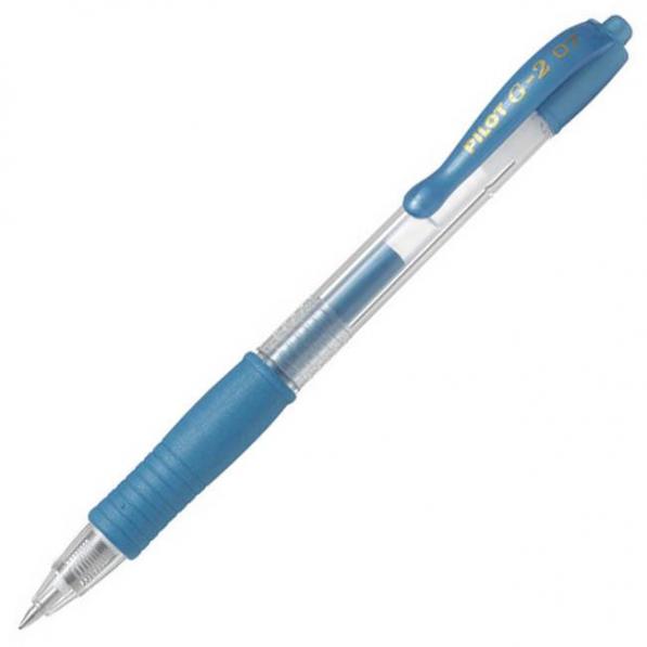 Kupi Pilot Gel roler G-2 0,7 metallic moder BL-G2-7M-L, 12 kom / Cena v trgovini Vsebo