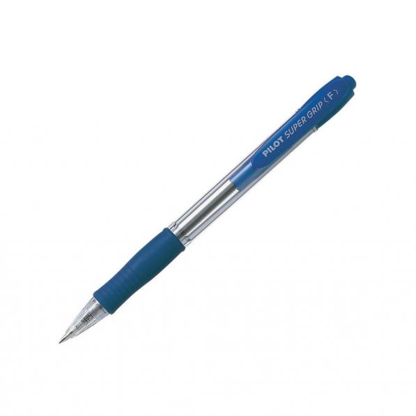 Kupi Pilot Kemični svinčnik SUPER GRIP F, moder BPGP-10R-F-L-L, 12 kom / Cena v trgovini Vsebo