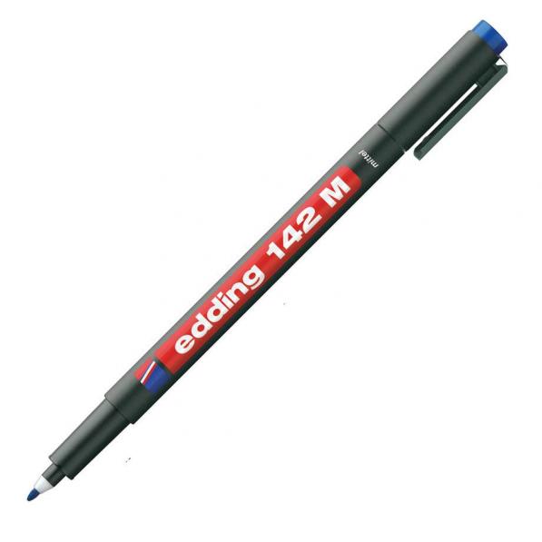 Kupi Edding OHP marker E-142, 1 mm, moder, 10 kom / Cena v trgovini Vsebo