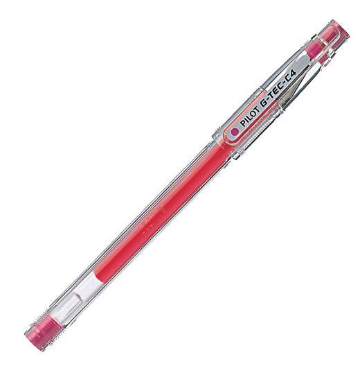 Kupi Pilot Gel roler G-TEC-C4, rdeč (0,2mm) BL-GC4-R, 12 kom / Cena v trgovini Vsebo